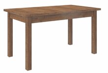 Söögilaud ADRK Furniture Rodos 53, 140 - 180 x 80 x 76 cm, pruun/pruunikas