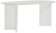 Söögilaud Nordure Sablin, 180 x 75 x 89,5 cm, valge
