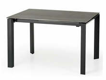 Pikendatav söögilaud Halmar Horizon, 120 - 180 x 85 x 76 cm, must/hall
