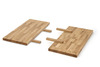Laua pikendusplaat Halmar Apex & Radus, 85 x 40 cm, 2 tk, tamm