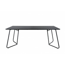 Söögilaud Venture Design Petra, 75 x 190 x 90 cm, must