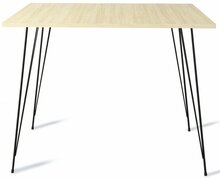 Söögilaud Kalune Design Sandalf, 90 x 90 x 75 cm, tamm/liiv
