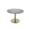 Söögilaud Venture Design Estelle, ø 106 cm, tumehall