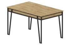 Pikendatav söögilaud Kalune Design 855, 132 - 170 x 80 x 76 cm, beež