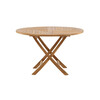 Söögilaud Venture Design Kenya, ümmargune, ø120 cm, naturaalne/pruun