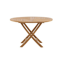 Söögilaud Venture Design Kenya, ümmargune, ø120 cm, naturaalne/pruun