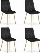 Toolide komplekt Leobert Libra, 54 x 45 x 86.5 cm, must/pruun, 4 tk