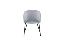 Söögitool Venture Design Berit, 78 x 55 cm, must/helehall velvet