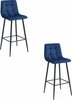 Toolide komplekt Leobert Arceto, 43.5 x 32.5 x 104 cm, sinine/must, 2 tk