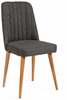 Söögitool Kalune Design Vina 1053, 46 x 46 x 85 cm, antratsiit/mänd