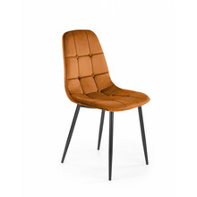 Söögitool Halmar K417, kaneel/velvet, pruun