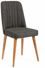 Söögitool Kalune Design Vina 1053, 46 x 46 x 85 cm, antratsiit/mänd