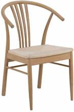 Söögitool Actona IYork 22085-5, 54 x 54 x 83 cm, tamm/liiv