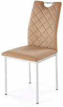 Söögitool Halmar K578, 53 x 43 x 93 cm, beež/must