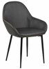 Toolide komplekt Actona Candis, 60 x 57,5 x 85 cm, hall kunstnahk, 2 tk