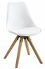 Söögitoolide komplekt Home4you Dima, 48.5 x 55 x 85 cm, valge