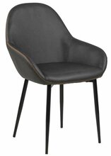 Toolide komplekt Actona Candis, 60 x 57,5 x 85 cm, hall kunstnahk, 2 tk
