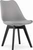 Söögitool Hurtmeblowy Mark, 43 x 49 x 82cm, hall/must