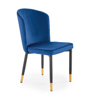 Söögitool Halmar K446, 55 x 51 x 86 cm, tumesinine