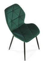 Söögitool Halmar K453, 48 x 53 x 86 cm, tumeroheline