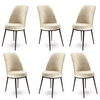 Toolide komplekt Hanah Home Dexa, 6 tk, beež/pruun, metallraam