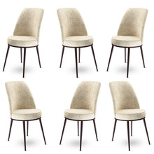 Toolide komplekt Hanah Home Dexa, 6 tk, beež/pruun, metallraam