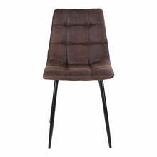 Söögitoolide komplekt House Nordic Middelfart, 55 x 44 x 86 cm, tumepruun/must, 2 tk