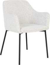 Söögitool House Nordic Melilla, 56 x 57 x 79.5 cm, matt, valge/must