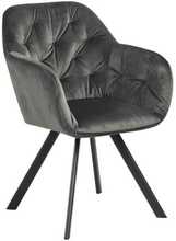 Söögitool Actona Lola, 57,5 x 61,5 x 81,5 cm, tumehall