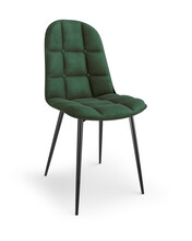 Söögitool Domoletti K417, 560 x 440 x 87 cm, must/tumeroheline
