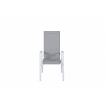 Reguleeritav aiatool Venture Design Copacabana, 65 x 56.5 x 110 cm, valge/hall, 2 tk