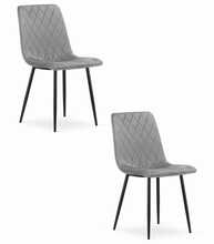 Toolide komplekt Leobert Turin, 2 tk, helehall samet, hall/must