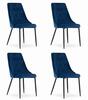 Toolide komplekt Leobert Imola, 61 x 48.5 x 91.5 cm, tumesinine, 4 tk