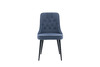 Söögitool Venture Design, samet, 66 x 50 x 88,5 cm, sinine