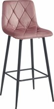 Tool Leobert Nado, 32.5 x 43.5 x 104 cm, tume roosa samet/must