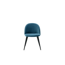 Söögitool Venture Design, Samtinis Matstol, 57 x 50 x 76.5 cm, sinine, 2 tk