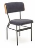 Toolide komplekt Halmar Smart KR, 50 x 53 x 82 cm, tamm/must, 2 tk