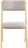 Kokkupandav tool Sobuy FST40-HG, 49 x 54 x 80 cm, hall, kirjutustool