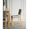 Söögitool ADRK Furniture Rodos 80, 39 x 42.5 x 80 cm, puit/hall