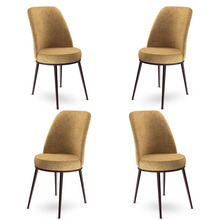 Toolide komplekt Hanah Home Dexa, 4 tk, cappuccino pruun, metallraam