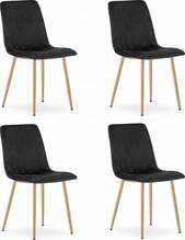 Toolide komplekt Leobert Lava, must/pruun, 4 tk