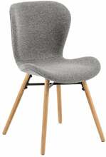 Söögitool Actona Batilda A1, 53 x 47 x 82.5 cm, tamm/hall, 2 tk