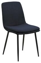 Söögitool Becca Basel 8952, 55 x 46 x 85.5 cm, tumesinine, must matt teras, 1 tk