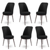 Toolide komplekt Hanah Home Dexa, 6 tk, must/pruun, metallraam
