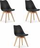 Toolide komplekt Leobert Mark, 3 tk, 43 x 49 x 82 cm, must