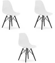 Toolide komplekt Hurtmeblowy Osaka, 54 x 46 x 81 cm, 3 tk, valge/must