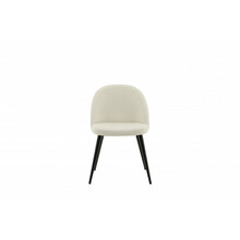 Söögitool Venture Design, 48 x 50 x 77 cm, samet, kreemjas