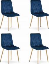 Toolide komplekt Leobert Libra, 54 x 45 x 86.5 cm, sinine/pruun, 4 tk