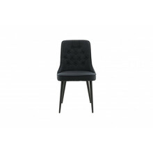 Söögitool Venture Home Velvet Deluxe, 66 x 50 x 88.5 cm, must, 2 tk