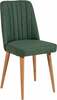Söögitool Kalune Design Vina 1070, 46 x 46 x 85 cm, roheline